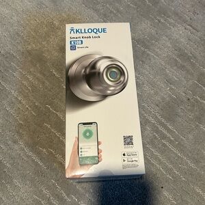 Electronic Fingerprint Lock Door Knob - NWT